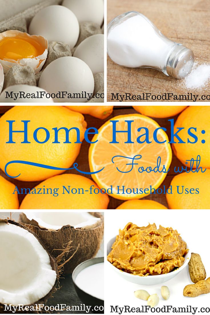 Foods with Amazing Non-food Household Uses