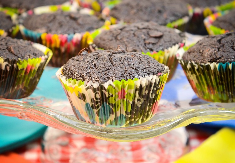 Chocolate Zucchini Muffins