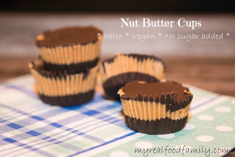 Paleo Nut Butter Cups