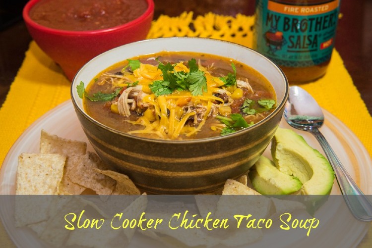 Slow Cooker Chicken Taco Soup